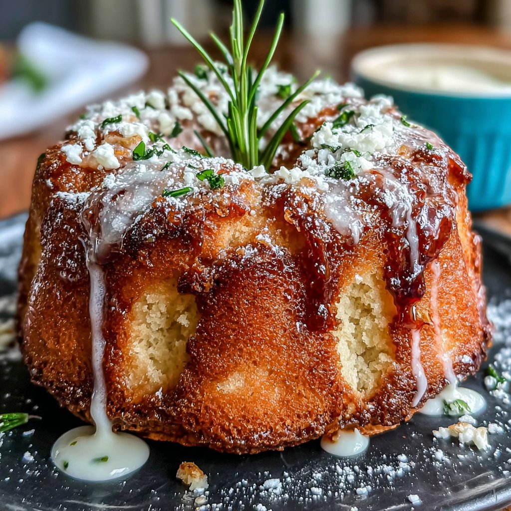 Rosemary Lemon Spring Cake