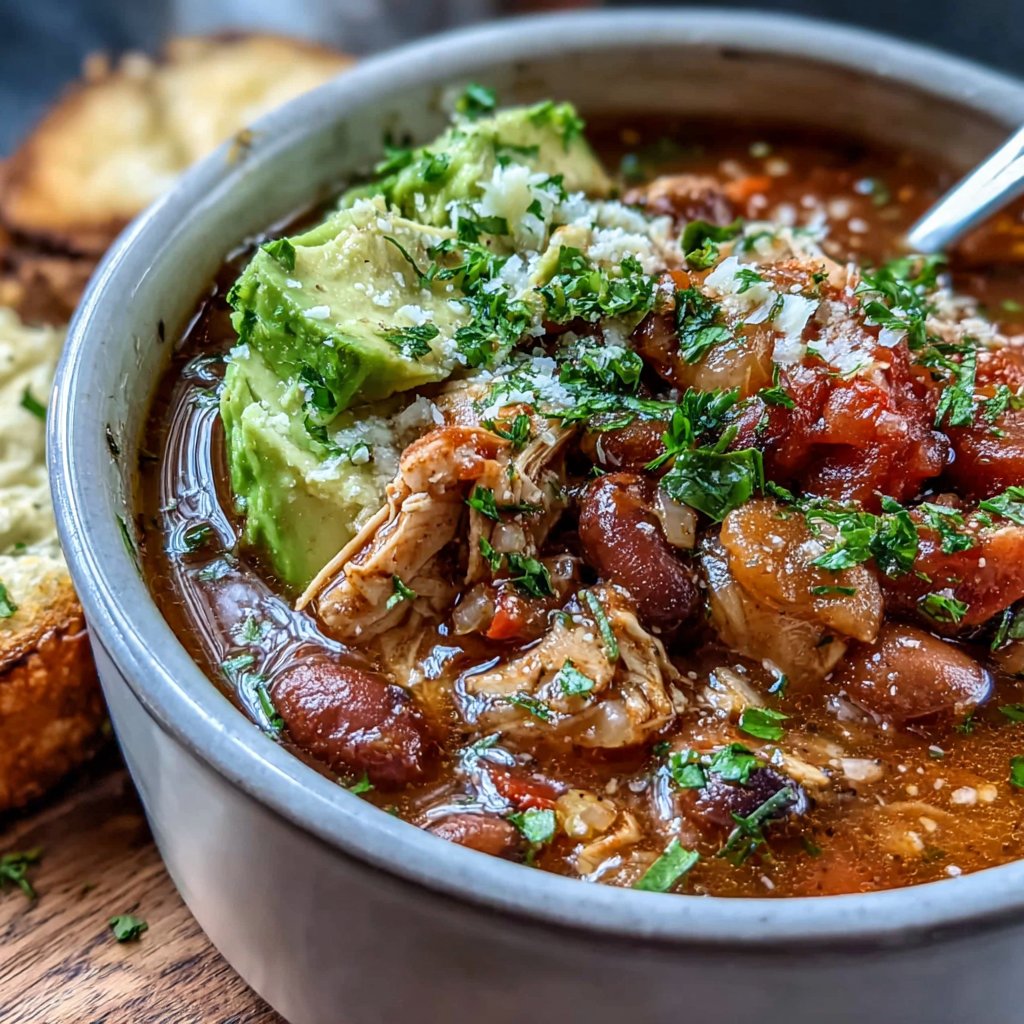 Chicken Taco Soup Bowl